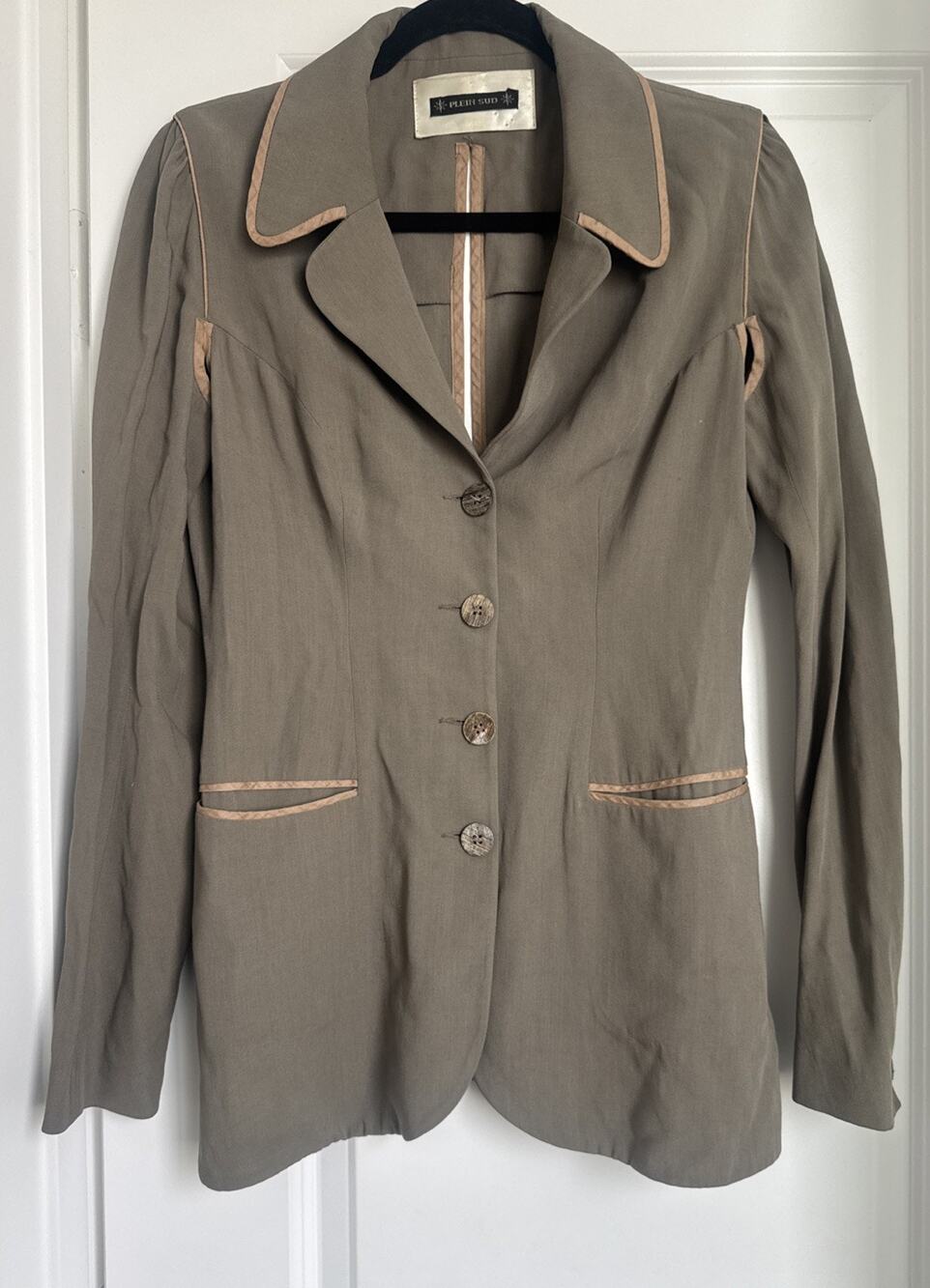 Plein Sud Cut Out Blazer Suit Jacket Women’s Size XS/S